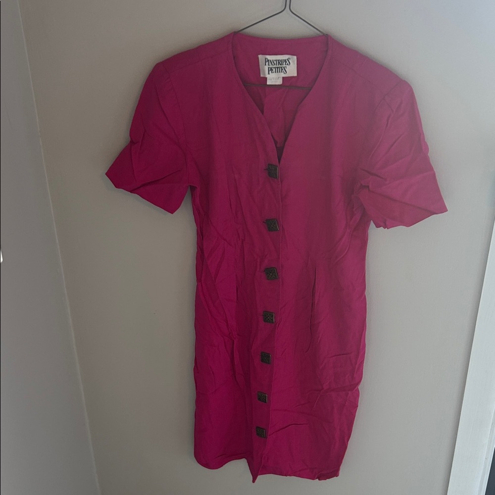 💛Vintage Button-Up Dress